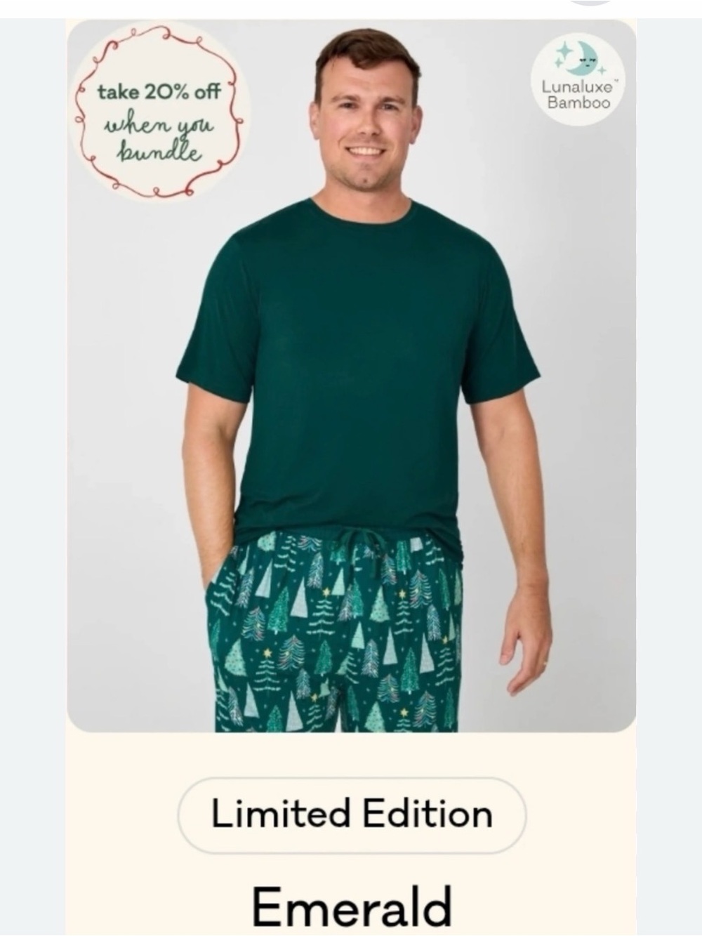 Little Sleepies Men’s Pj Tshirt